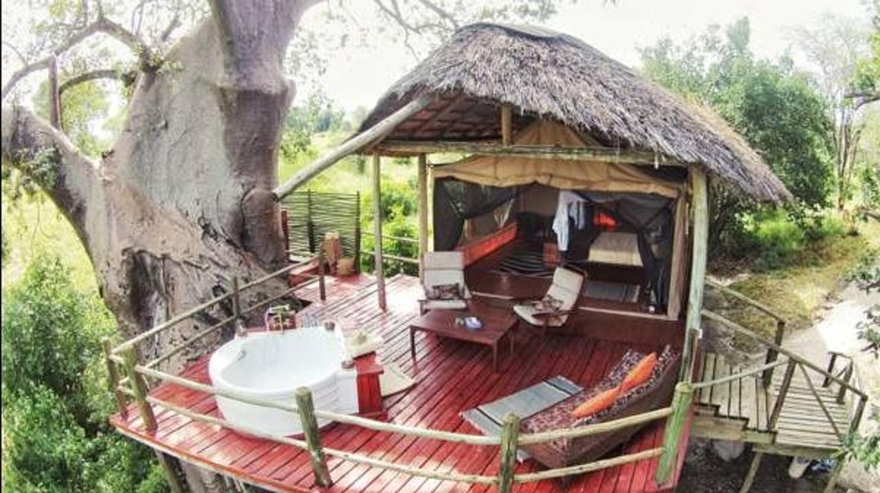 Mbali Mbali Tarangire River Camp Kwa Kuchinia Exterior foto